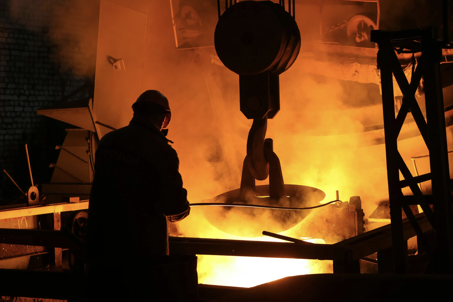 Steel plant crane and ladle operation at a BISPCO client site