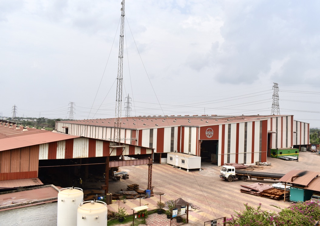 Aerial view of BISPCO manufacturing facility in Bhilai