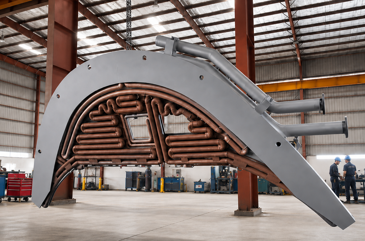 Industrial machinery fabricated by BISPCO